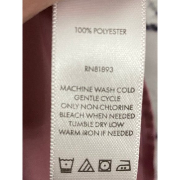 18w mauve h by halston blouse - Picture 6 of 6